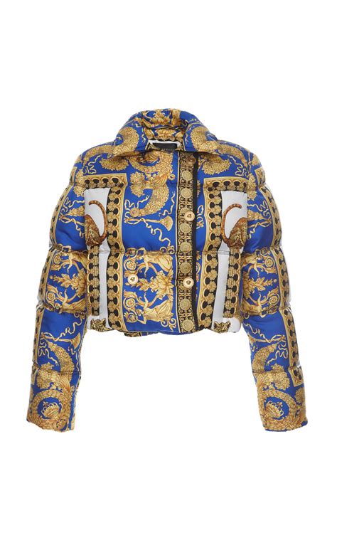 versace collection down jacket|Versace jacket price.